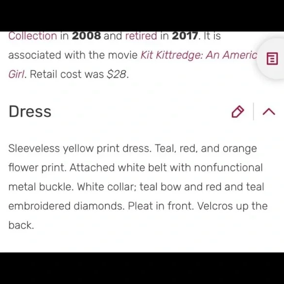 2008 American Girl Kit Kittredge Doll - Picture 10 of 12